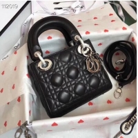 Original Cheap MINI LADY DIOR-TAS VAN LAMSLEER CAL44500 black