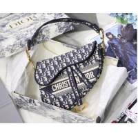 Newly Launched Dior SADDLE DENIM CANVAS BAG M928 denim blue