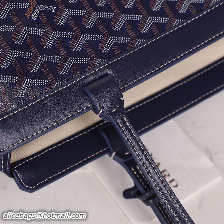 Hot Sale Goyard Bellechasse Bag 00318 Navy Blue