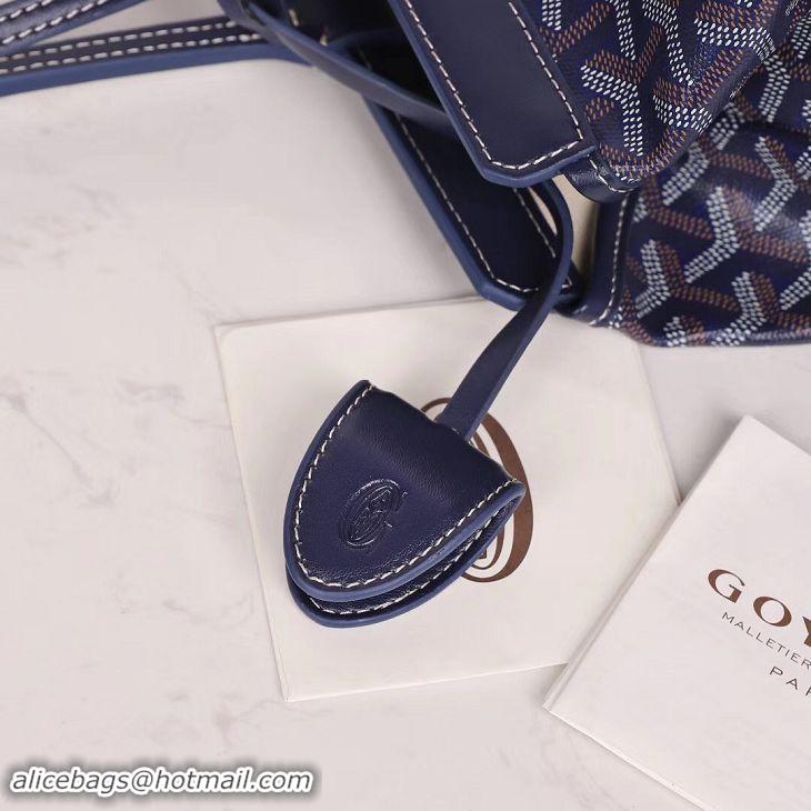 Hot Sale Goyard Bellechasse Bag 00318 Navy Blue