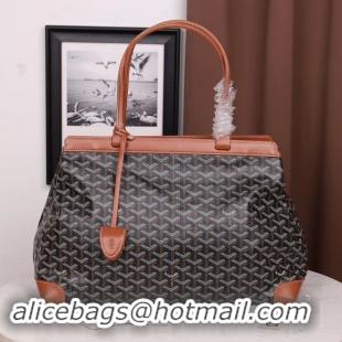 Buy Discount Goyard Bellechasse Bag 00318 Black And Tan