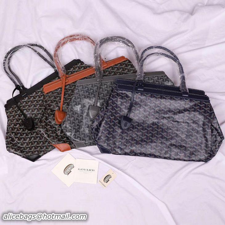 Buy Discount Goyard Bellechasse Bag 00318 Black And Tan