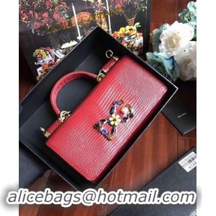 Unique Style Dolce & Gabbana Calfskin Tote Bags 1126 red