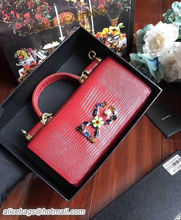 Unique Style Dolce & Gabbana Calfskin Tote Bags 1126 red