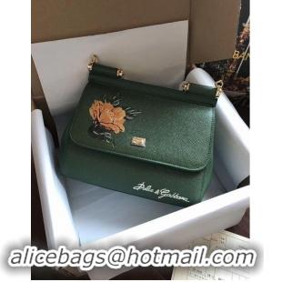 Market Sells Dolce & Gabbana SICILY Bag Calfskin Leather 4136-23