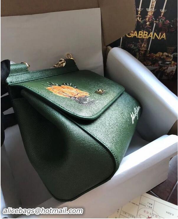 Market Sells Dolce & Gabbana SICILY Bag Calfskin Leather 4136-23