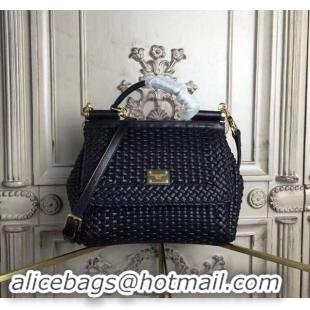 Most Popular Dolce & Gabbana Origianl Wicker Bag DG8632 Black