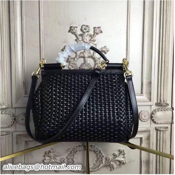 Most Popular Dolce & Gabbana Origianl Wicker Bag DG8632 Black