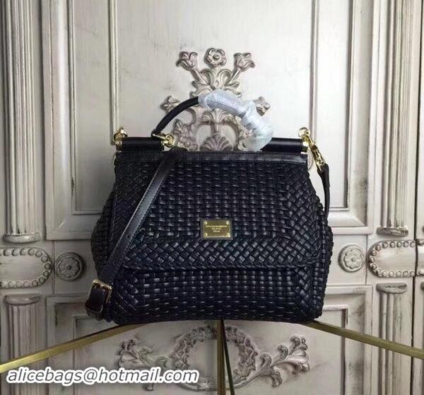 Most Popular Dolce & Gabbana Origianl Wicker Bag DG8632 Black