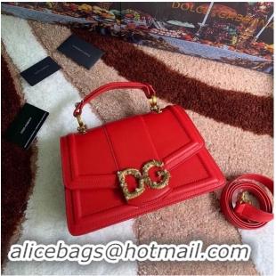 Recommended Dolce & Gabbana Origianl Leather Bag DG8634 Red