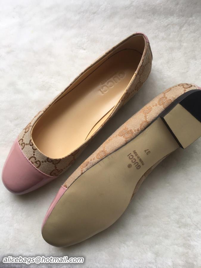 Classic Cheapest Gucci Shoes Women Flats GGsh438