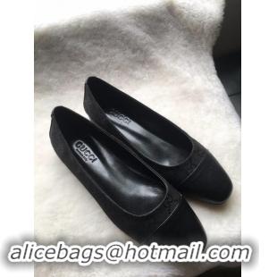 Fashion Gucci Shoes Women Flats GGsh438 Black