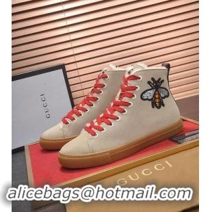 Crafted Gucci Shoes Women &Men High-Top Sneakers GGsh436