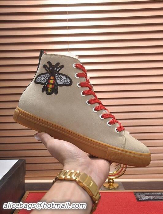 Crafted Gucci Shoes Women &Men High-Top Sneakers GGsh436