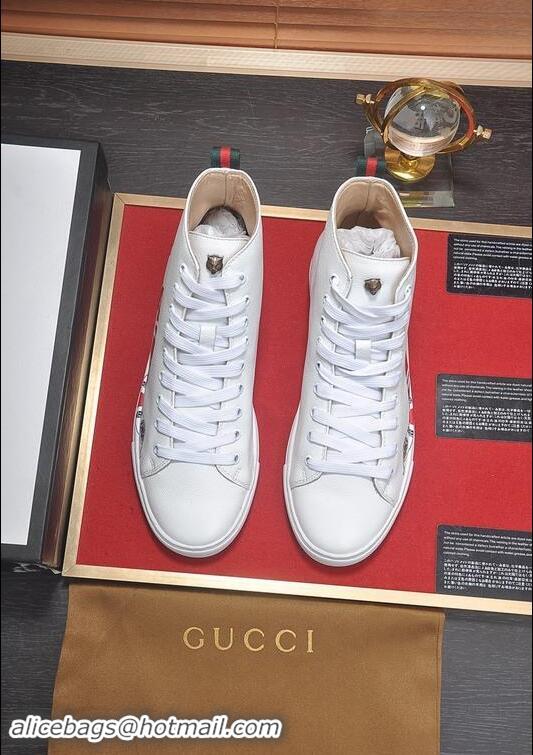 Fashion Gucci Shoes Women &Men High-Top Sneakers GGsh387