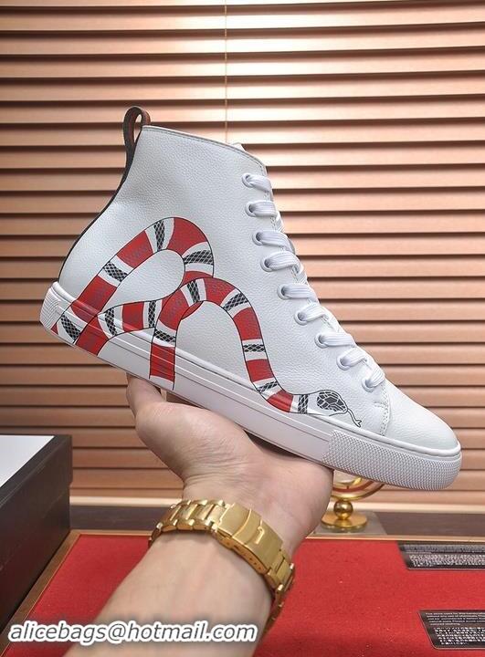 Fashion Gucci Shoes Women &Men High-Top Sneakers GGsh387