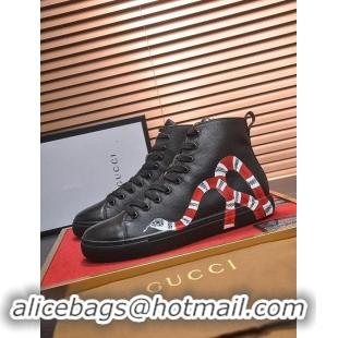 Best Grade Gucci Shoes Women &Men High-Top Sneakers GGsh386