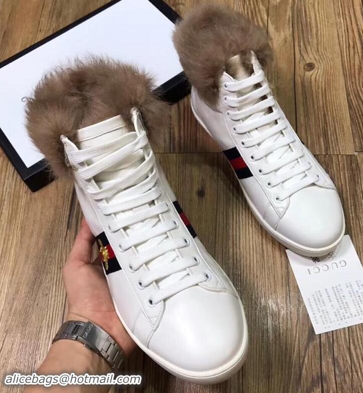 Luxury Gucci Shoes Women &Men High-Top Sneakers GGsh384