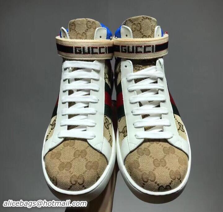 Stylish Gucci Shoes Women &Men High-Top Sneakers GGsh381