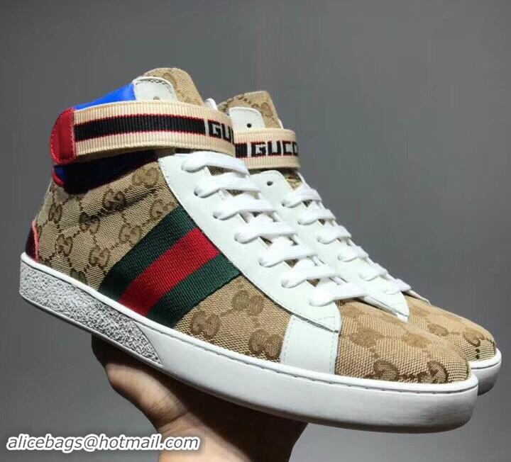 Stylish Gucci Shoes Women &Men High-Top Sneakers GGsh381