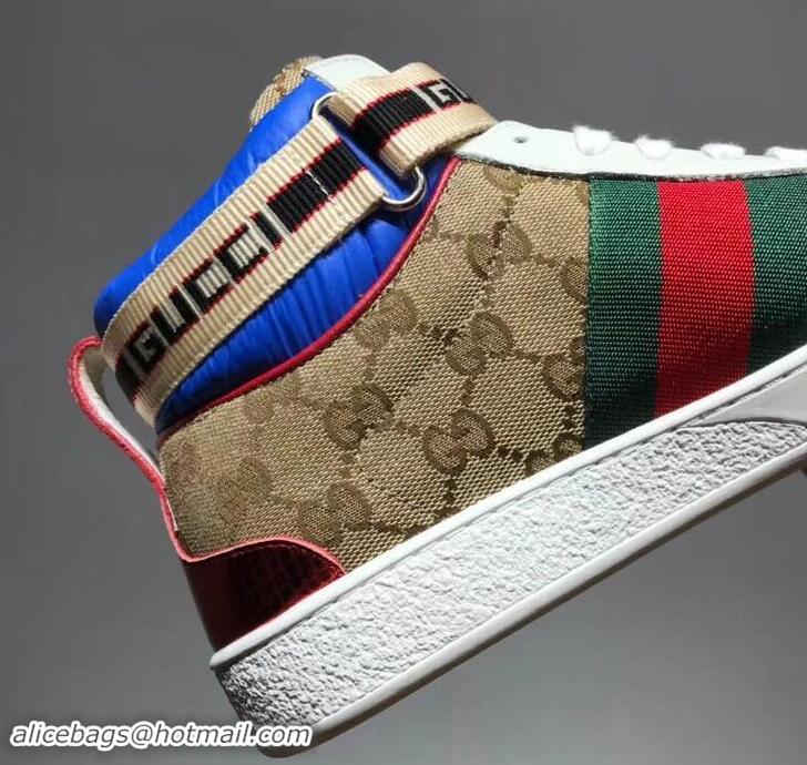 Stylish Gucci Shoes Women &Men High-Top Sneakers GGsh381