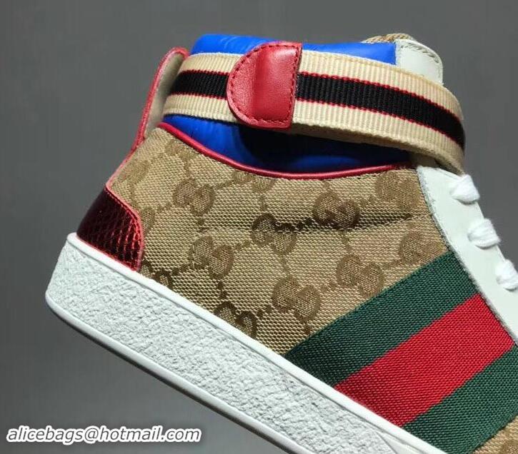 Stylish Gucci Shoes Women &Men High-Top Sneakers GGsh381