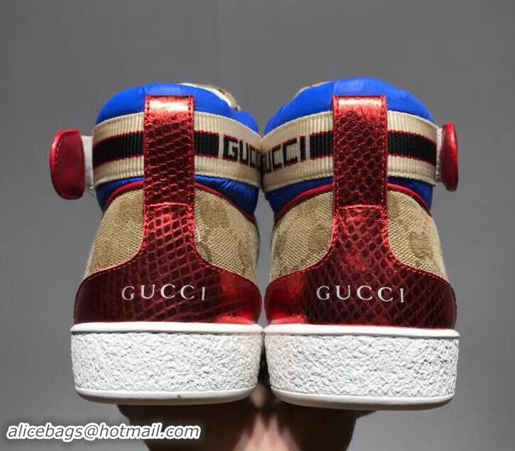 Stylish Gucci Shoes Women &Men High-Top Sneakers GGsh381