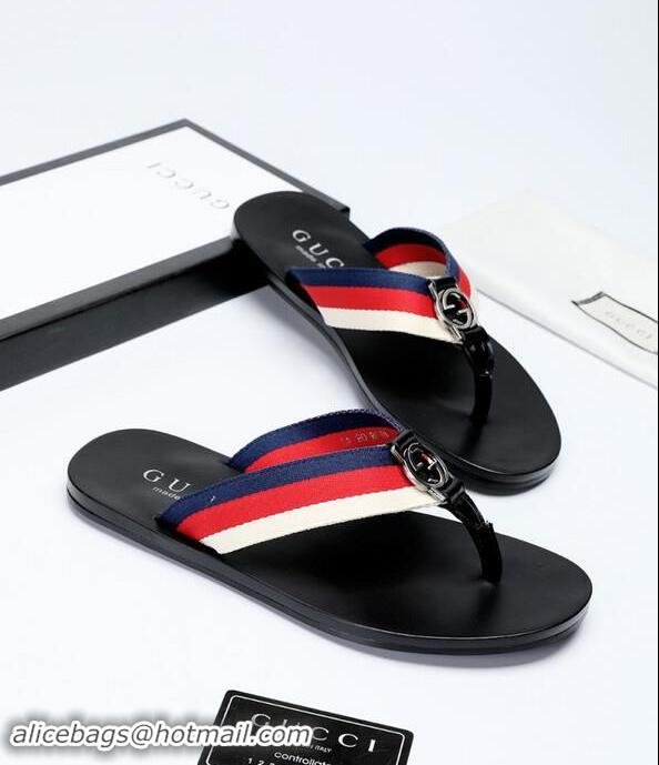 Stylish Gucci Shoes Men Thong Sandals GGsh267