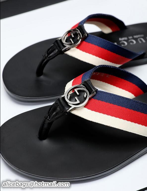 Stylish Gucci Shoes Men Thong Sandals GGsh267