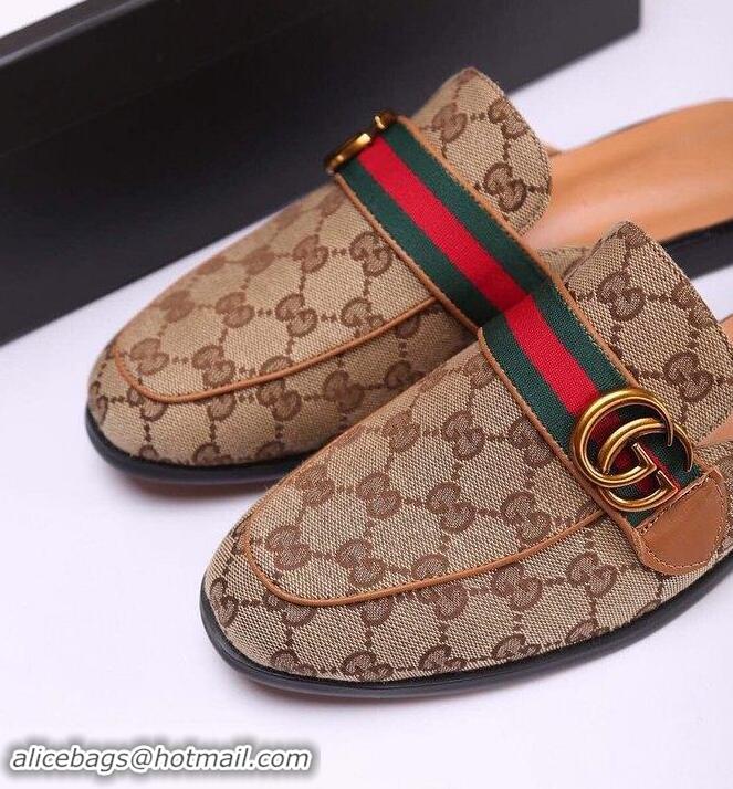 Best Grade Gucci Shoes Men Slippers GGsh287