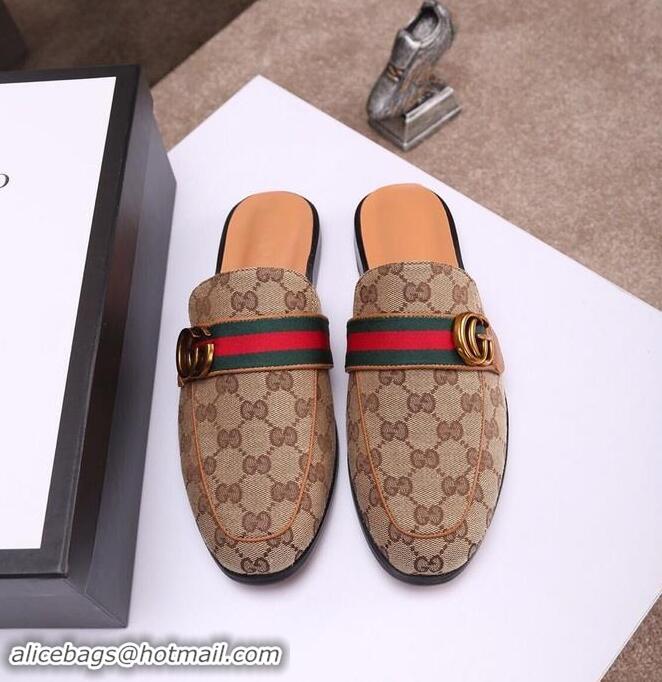 Best Grade Gucci Shoes Men Slippers GGsh287