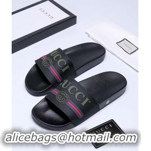 Discount Gucci Shoes Men Slide Sandals GGsh260