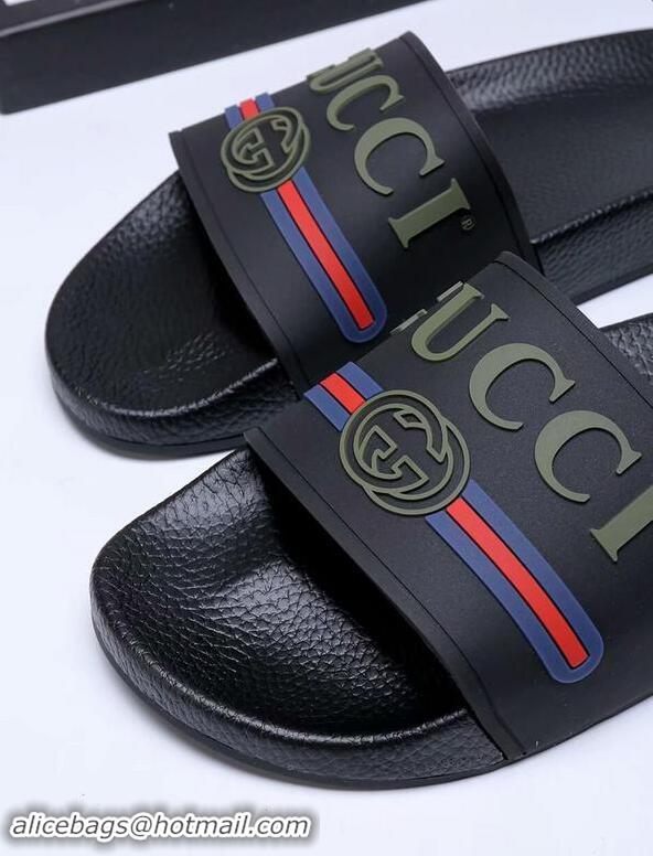 Discount Gucci Shoes Men Slide Sandals GGsh260