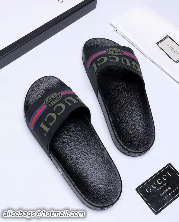 Discount Gucci Shoes Men Slide Sandals GGsh260