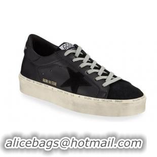 GOLDEN GOOSE DELUXE BRAND Hi Star Tonal Lace-up Sneakers GGDB896 Black