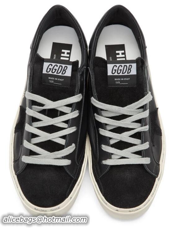 GOLDEN GOOSE DELUXE BRAND Hi Star Tonal Lace-up Sneakers GGDB896 Black