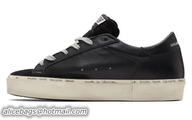 GOLDEN GOOSE DELUXE BRAND Hi Star Tonal Lace-up Sneakers GGDB896 Black