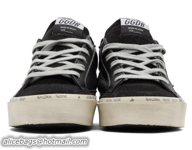 GOLDEN GOOSE DELUXE BRAND Hi Star Tonal Lace-up Sneakers GGDB896 Black