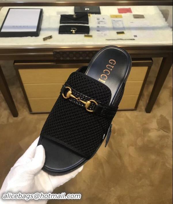 Sophisticated Gucci Shoes Men Slide Sandals GGsh191