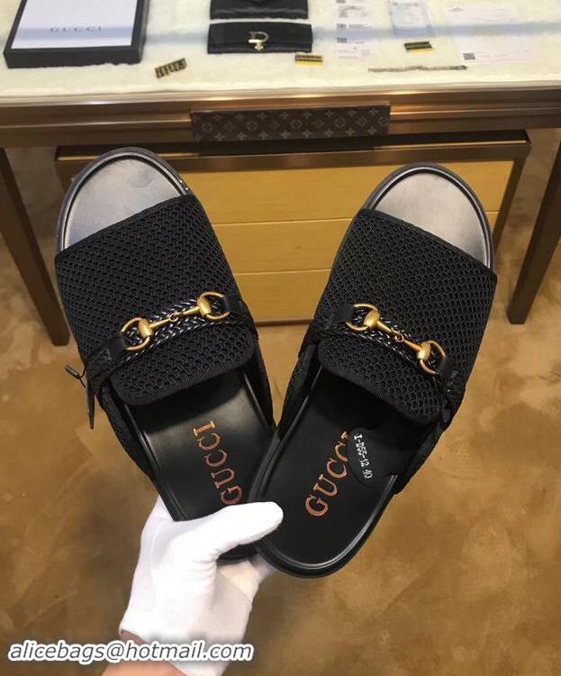 Sophisticated Gucci Shoes Men Slide Sandals GGsh191