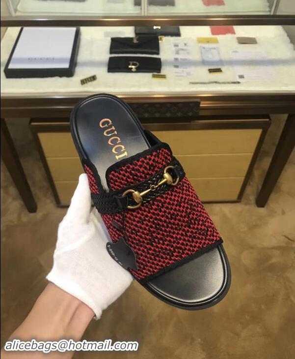 Sumptuous Gucci Shoes Men Slide Sandals GGsh190