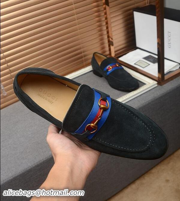 Crafted Gucci Shoes Men Moccasins GGsh107