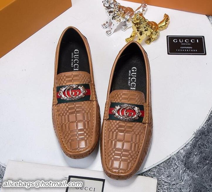 Luxury Cheap Gucci Shoes Men Moccasin Drivers GGsh198