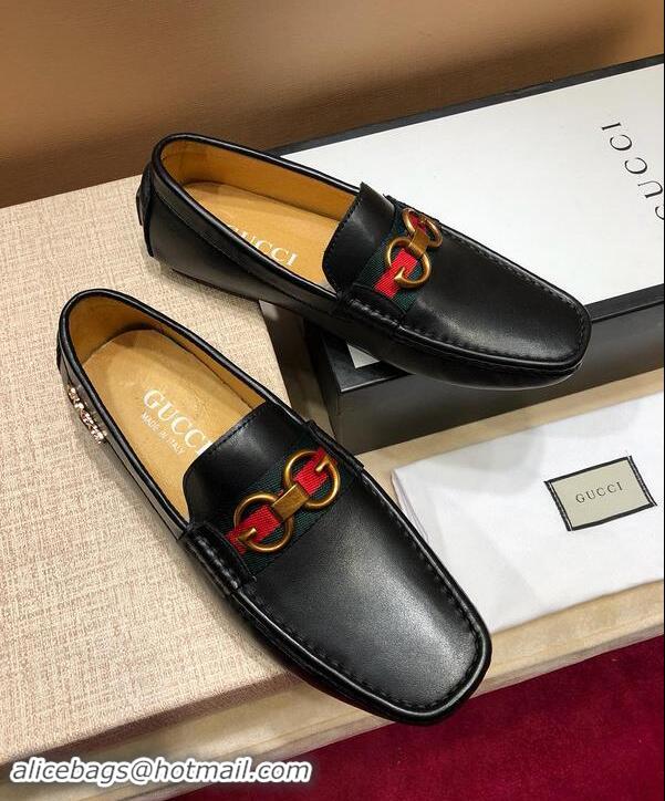 Top Design Gucci Shoes Men Moccasin Drivers GGsh095