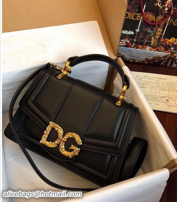 Buy Discount Dolce & Gabbana Origianl Leather Bag 4916 Black