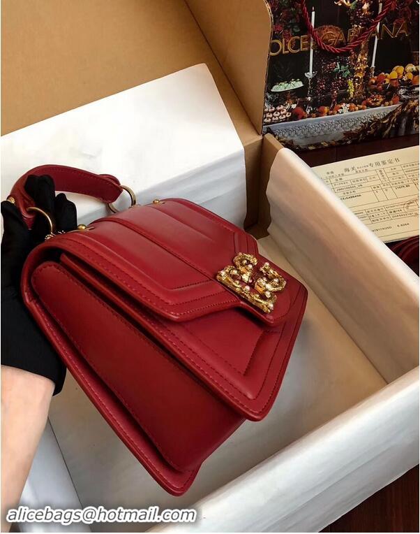 Cheapest Dolce & Gabbana Origianl Leather Bag 4916 Red