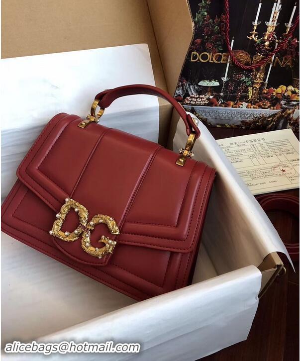 Cheapest Dolce & Gabbana Origianl Leather Bag 4916 Red