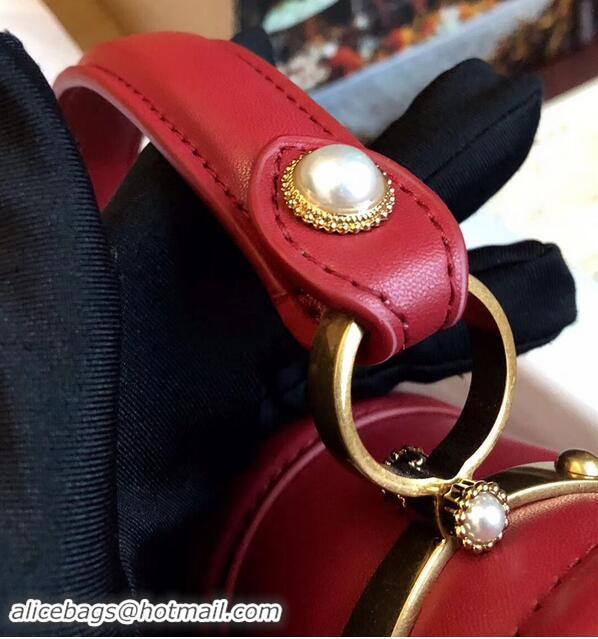 Cheapest Dolce & Gabbana Origianl Leather Bag 4916 Red