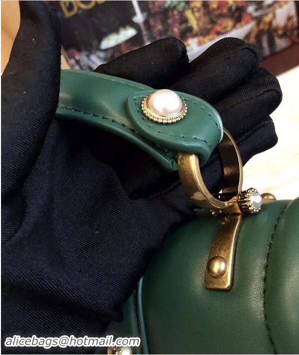 Perfect Inexpensive Dolce & Gabbana Origianl Leather Bag 4916 Green