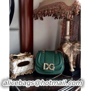 Reasonable Price Dolce & Gabbana Origianl Leather Bag 4917 Green